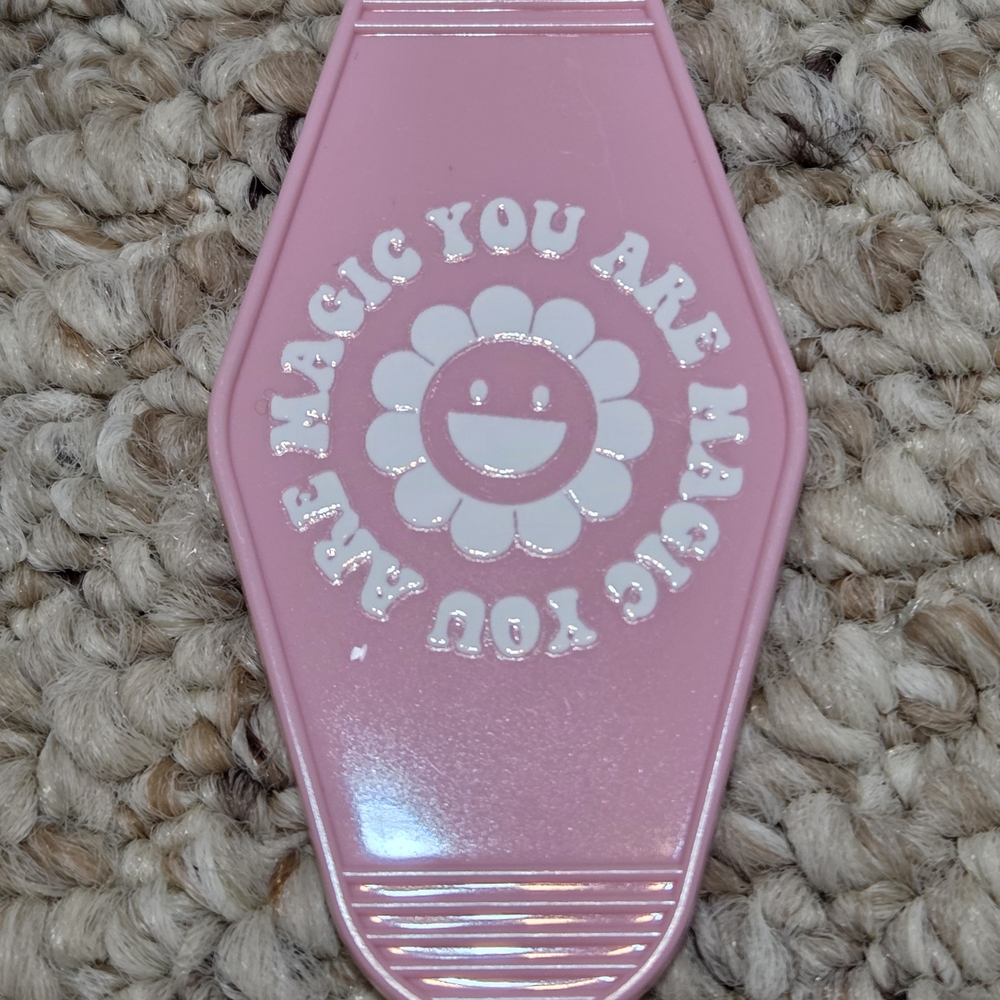 Pink You Are Magic Keychain - Picture 2 of 3